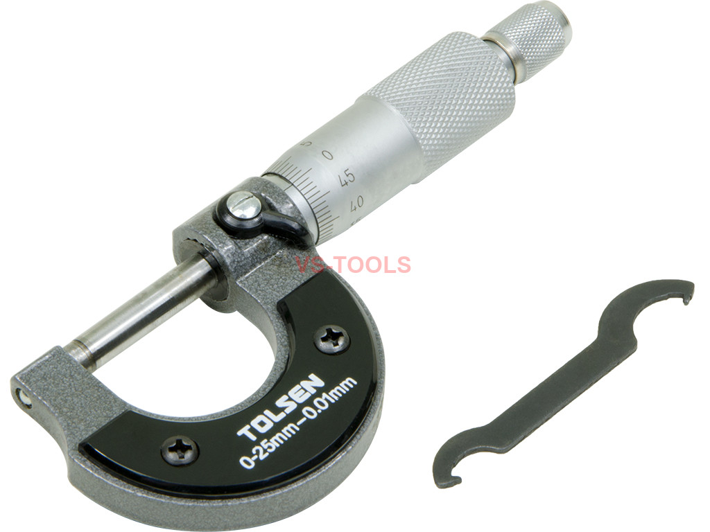 025mm External Metric Gauge Micrometer Machinist Measuring